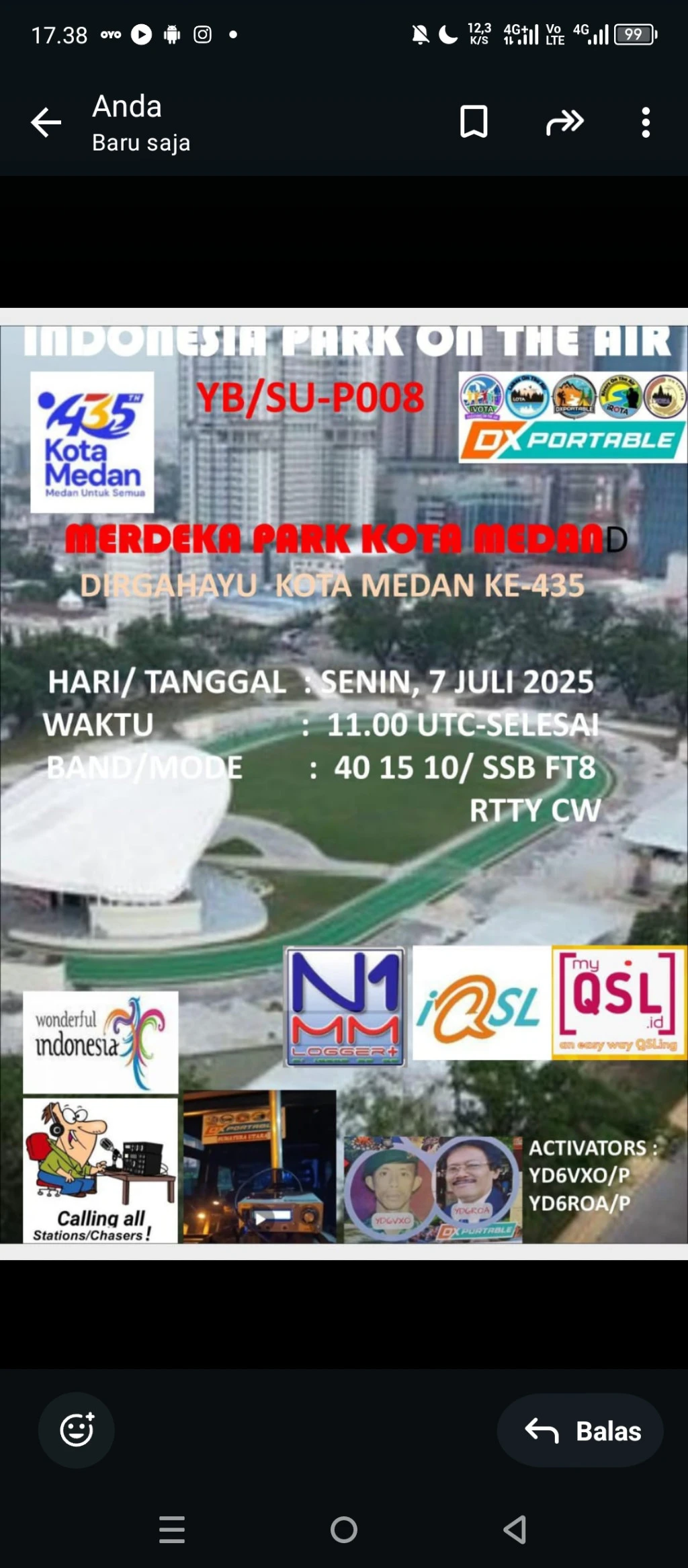 Merdeka Park Medan by YD6ROA
